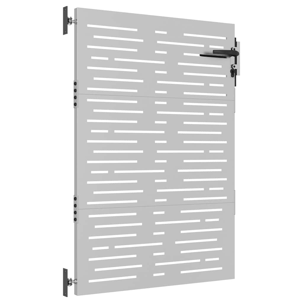 vidaXL Poort 85x150 cm vierkant cortenstaal afbeelding