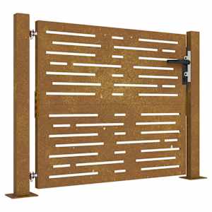 vidaXL aiav&auml;rav 100 x 75 cm corten terasest kandiline disain