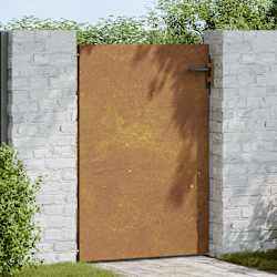 vidaXL Garden Gate 85x125 cm Corten Steel