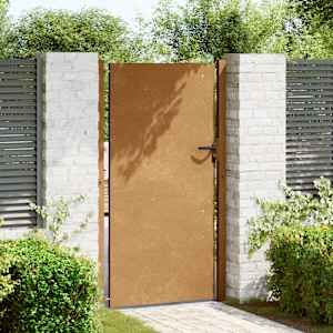 vidaXL Garden Gate 105x180 cm Corten Steel