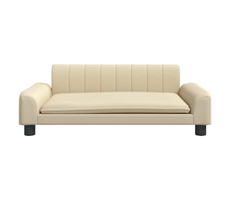 vidaXL &Kappa;&rho;&epsilon;&beta;ά&tau;&iota; &Sigma;&kappa;ύ&lambda;&omicron;&upsilon; &Kappa;&rho;&epsilon;&mu; 90 x 53 x 30 &epsilon;&kappa;. &Upsilon;&phi;&alpha;&sigma;&mu;ά&tau;&iota;&nu;&omicron;