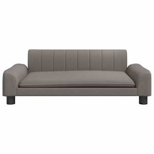 Pelíšek pro psy taupe 90 x 53 x 30 cm textil - obrázek 3