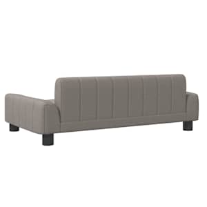 Pelíšek pro psy taupe 90 x 53 x 30 cm textil - obrázek 5