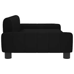 Pelíšek pro psy černý 90 x 53 x 30 cm textil - obrázek 4