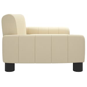 Pelíšek pro psy krémový 70 x 45 x 30 cm textil - obrázek 4