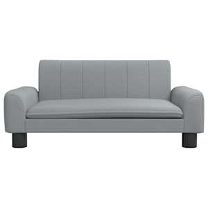 Pelíšek pro psy světle šedý 70 x 45 x 30 cm textil - obrázek 3