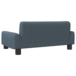 Pelíšek pro psy tmavě šedý 70 x 45 x 30 cm textil - obrázek 5
