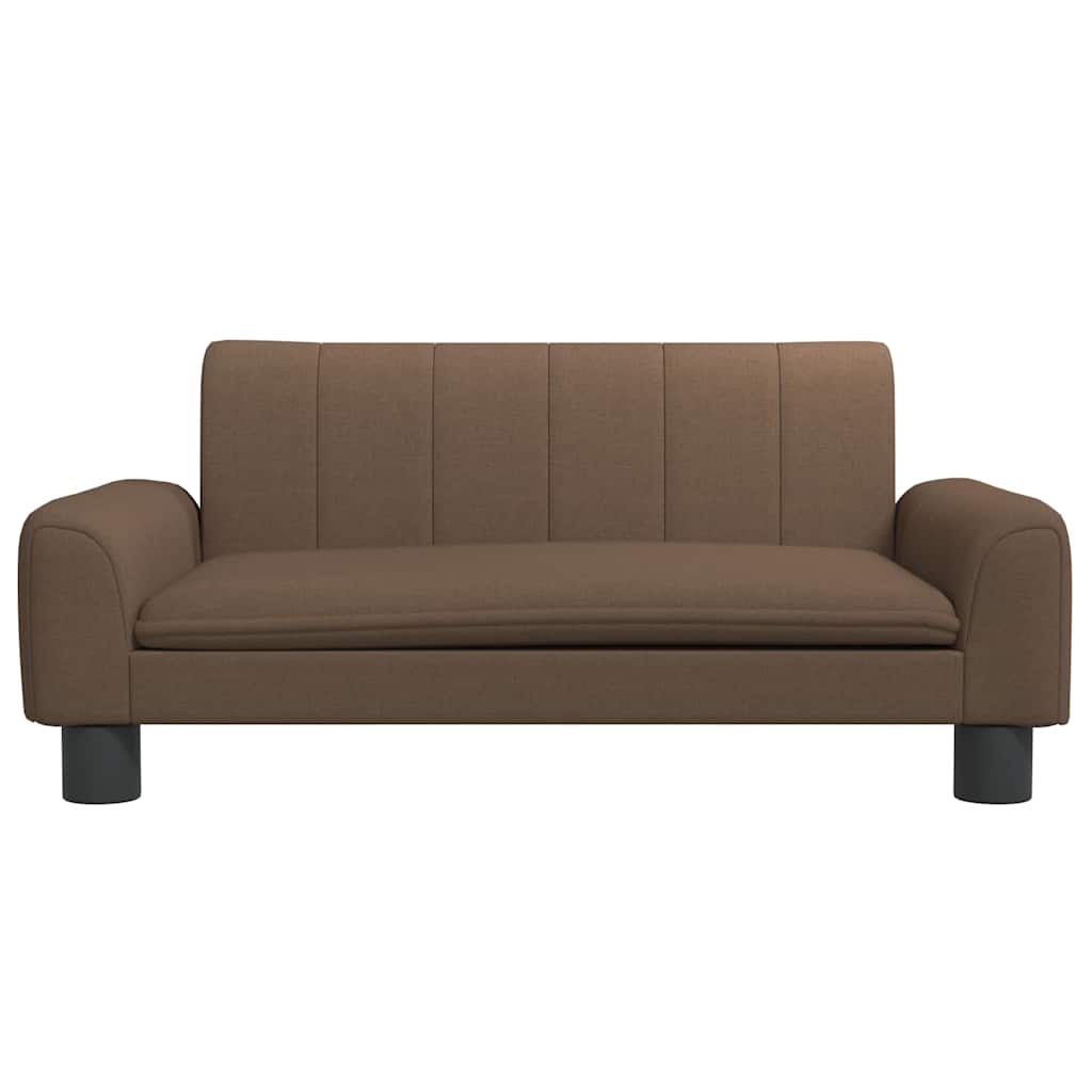 vidaXL barna szövet kutyaágy 70 x 45 x 30 cm