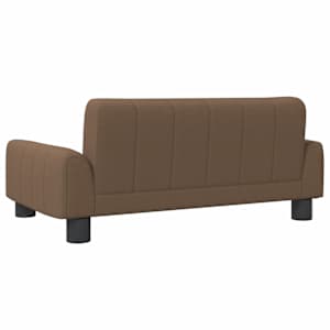 Pelíšek pro psy hnědý 70 x 45 x 30 cm textil - obrázek 5