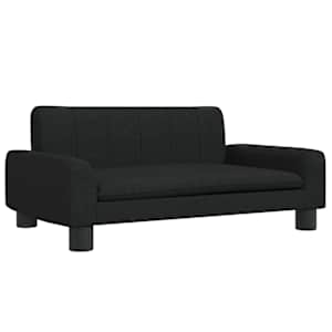 Pelíšek pro psy černý 70 x 45 x 30 cm textil - obrázek 2