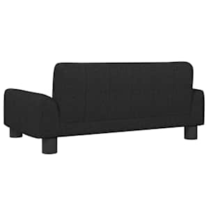 Pelíšek pro psy černý 70 x 45 x 30 cm textil - obrázek 4