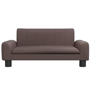 vidaXL Lit pour chien marron 70x45x30 cm similicuir
