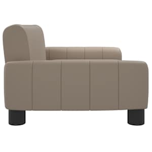 Pelíšek pro psy cappuccino 70 x 45 x 30 cm umělá kůže - obrázek 4