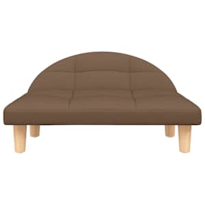 Pelíšek pro psy hnědý 70 x 52 x 30 cm textil - obrázek 3