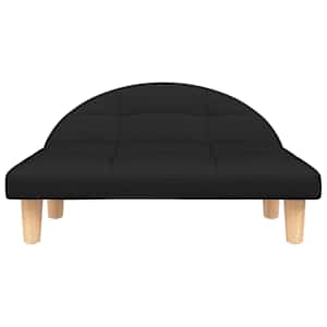Pelíšek pro psy černý 70 x 52 x 30 cm textil - obrázek 3