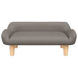 Pelíšek pro psy taupe 70 x 40 x 24 cm textil - obrázek 3