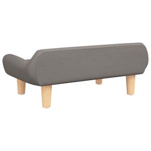 Pelíšek pro psy taupe 70 x 40 x 24 cm textil - obrázek 5