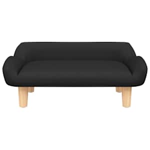 Pelíšek pro psy černý 70 x 40 x 24 cm textil - obrázek 3