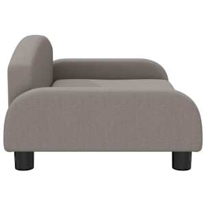 Pelíšek pro psy taupe 70 x 45 x 30 cm textil - obrázek 4