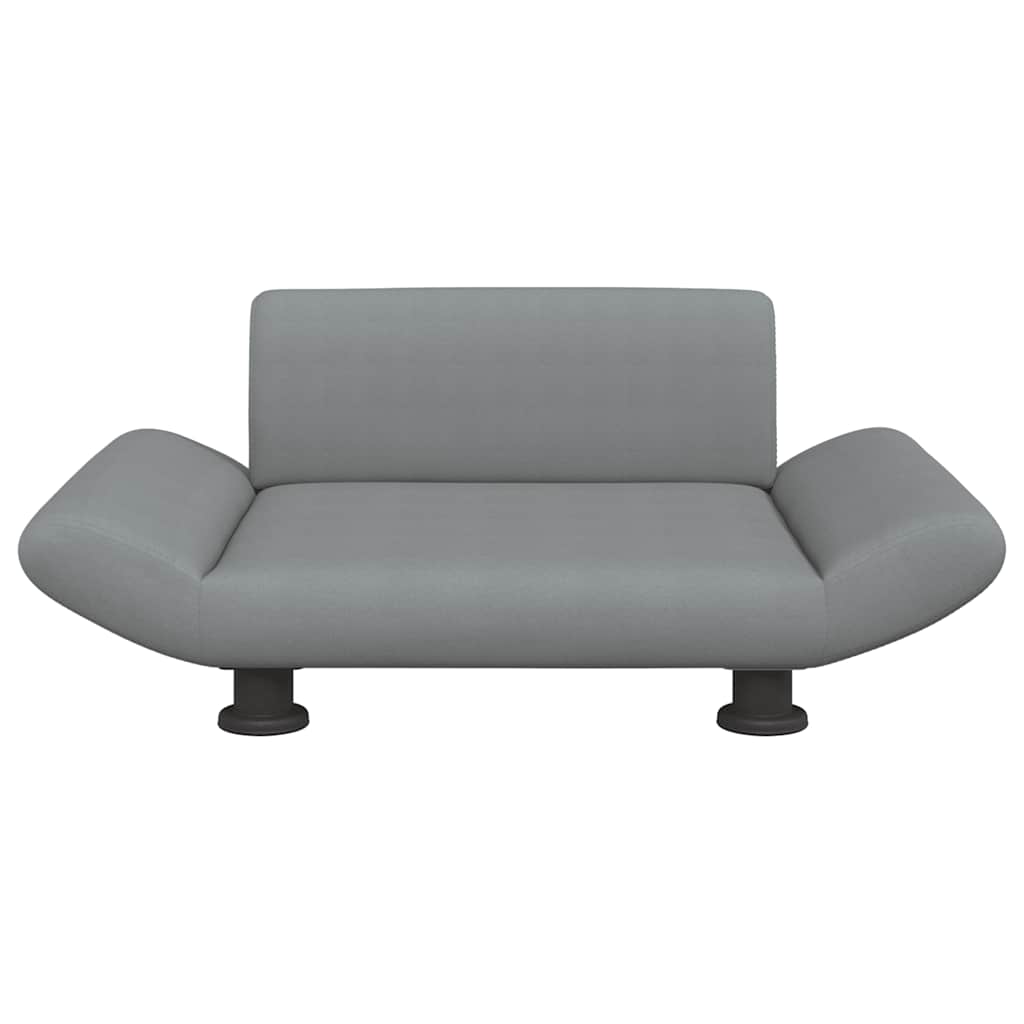 vidaXL Pelech pre psa bledosivý 70x45x28 cm látka