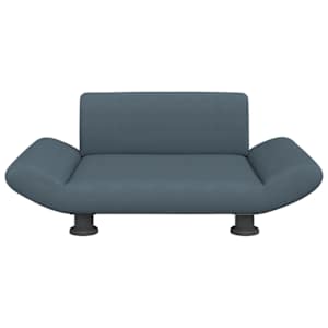 Pelíšek pro psy tmavě šedý 70 x 45 x 28 cm textil - obrázek 3