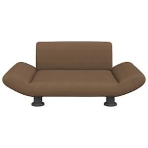 Pelíšek pro psy hnědý 70 x 45 x 28 cm textil - obrázek 3