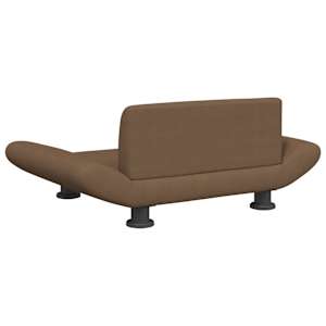 Pelíšek pro psy hnědý 70 x 45 x 28 cm textil - obrázek 5