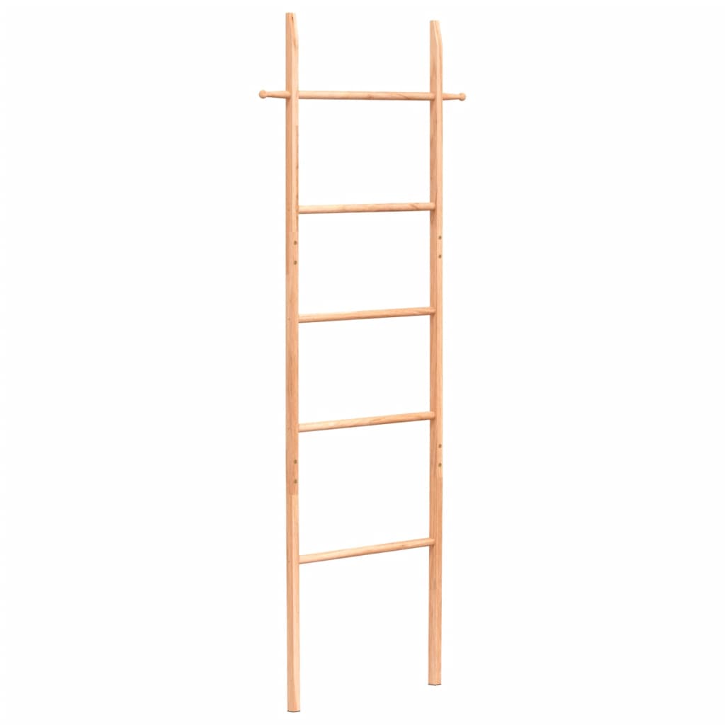 Image of vidaXL Towel Ladder 170 cm Solid Wood Walnut