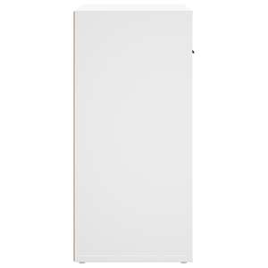 Příborník bílý 80 x 33 x 70 cm kompozitní dřevo - obrázek 5