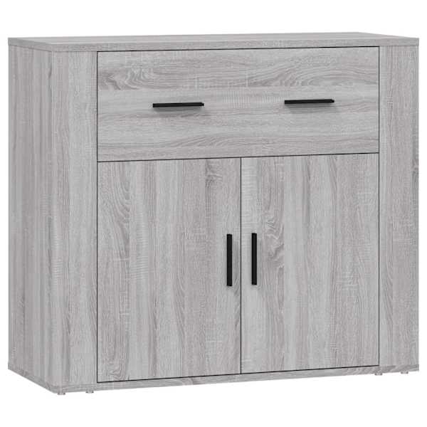 vidaXL puhvetkapp, hall Sonoma tamm, 80x33x70 cm, tehispuit