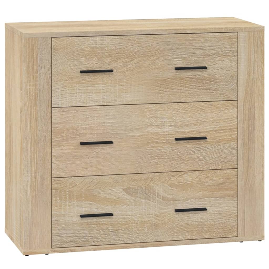 vidaXL Příborník dub sonoma 80x33x70 cm kompozitní dřevo