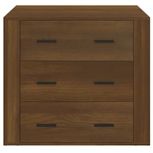 vidaXL Ντουλάπι Καφέ Δρυς 80x33x70 εκ. από Επεξεργασμένο Ξύλο