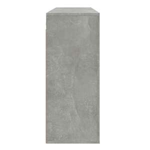 Nástěnná skříňka betonově šedá 80 x 33 x 80 cm kompozitní dřevo - obrázek 5
