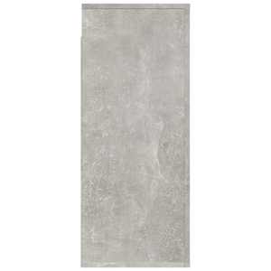 Nástěnná skříňka betonově šedá 80 x 33 x 80 cm kompozitní dřevo - obrázek 4