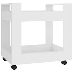 vidaXL lauak&auml;ru valge 60x45x60 cm tehispuit