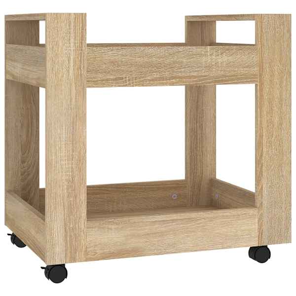vidaXL lauak&auml;ru Sonoma tamm 60x45x60 cm tehispuit