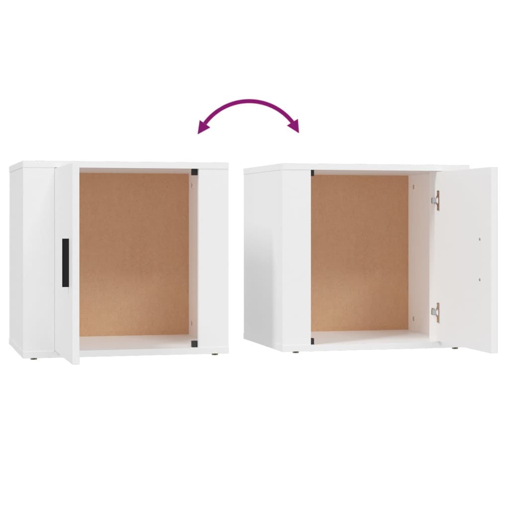 imagem de vidaXL Mesas de cabeceira 2 pcs 50x39x47 cm branco10