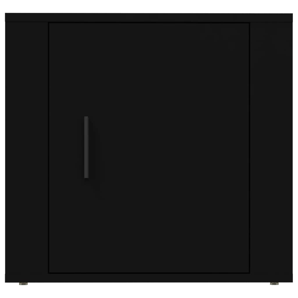 imagem de vidaXL Mesas de cabeceira 2 pcs 50x39x47 cm preto7