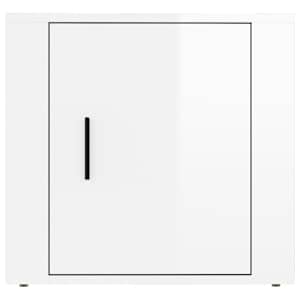 Noční stolky 2 ks bílé s vysokým leskem 50 x 39 x 47 cm - obrázek 6