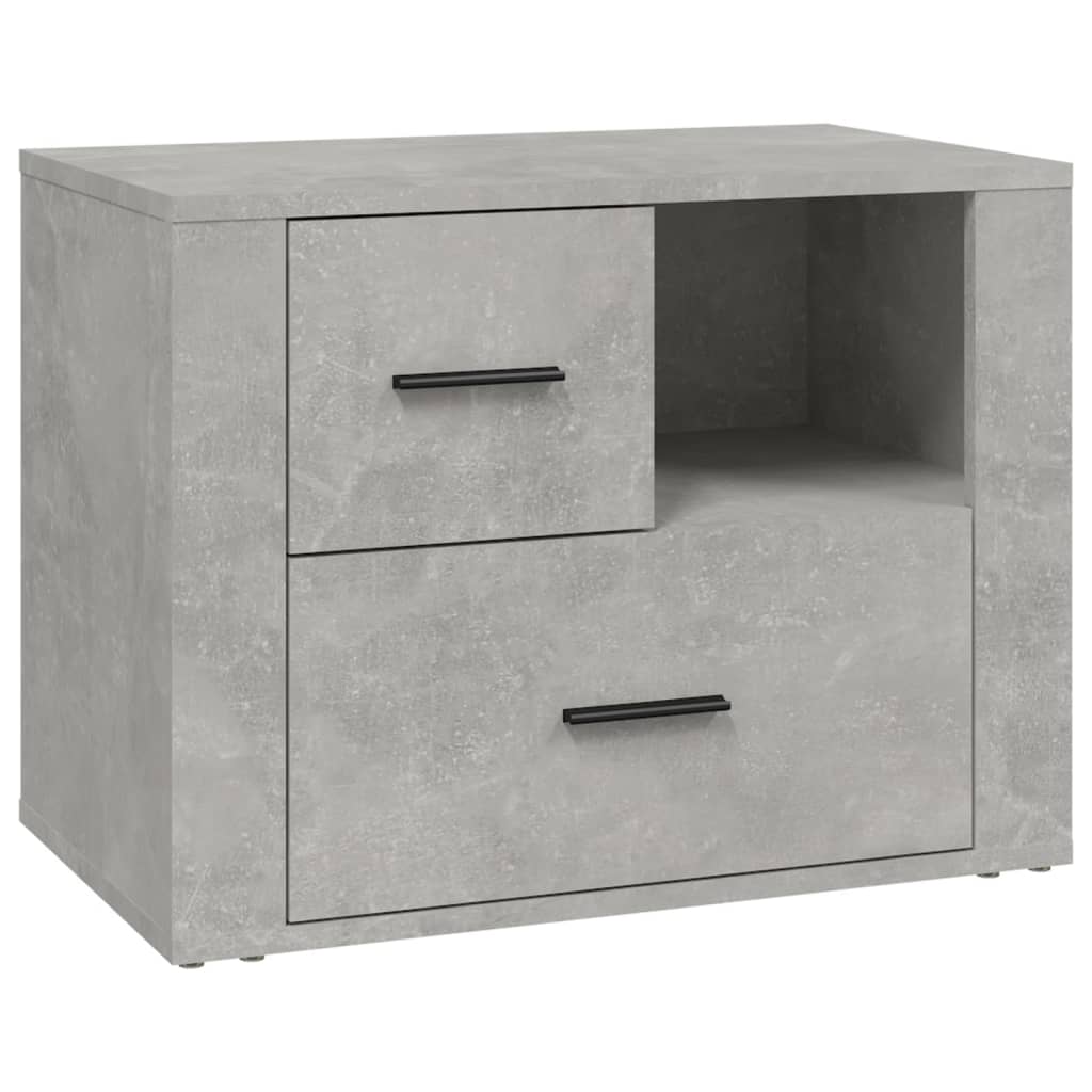 vidaXL Noční stolek betonově šedý 60x36x45 cm kompozitní dřevo