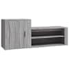 vidaXL kingakapp, hall Sonoma tamm, 130x35x54 cm, tehispuit