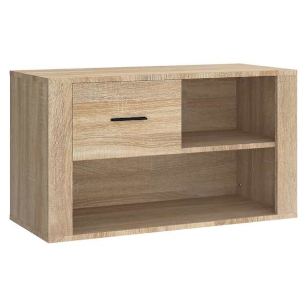 vidaXL kingakapp, Sonoma tamm, 80x35x45 cm, tehispuit