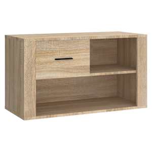 Botník dub sonoma 80 x 35 x 45 cm kompozitní dřevo - obrázek 2
