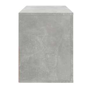 Botník betonově šedý 80 x 35 x 45 cm kompozitní dřevo - obrázek 6
