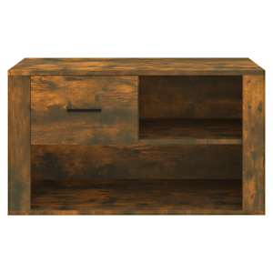 Botník kouřový dub 80 x 35 x 45 cm kompozitní dřevo - obrázek 5