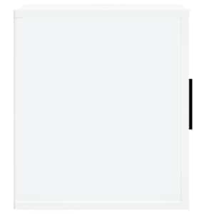 TV skříňka lesklá bílá 100x35x40 cm kompozitní dřevo - obrázek 6