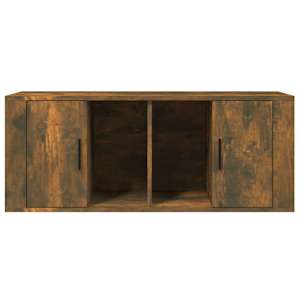 TV skříňka kouřový dub 100 x 35 x 40 cm kompozitní dřevo - obrázek 5