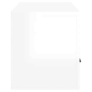 TV skříňka lesklá bílá 100x35x40 cm kompozitní dřevo - obrázek 8