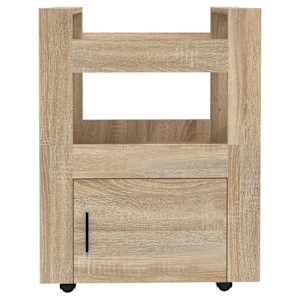 Kuchyňský vozík dub sonoma 60 x 45 x 80 cm kompozitní dřevo - obrázek 5
