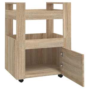 Kuchyňský vozík dub sonoma 60 x 45 x 80 cm kompozitní dřevo - obrázek 6